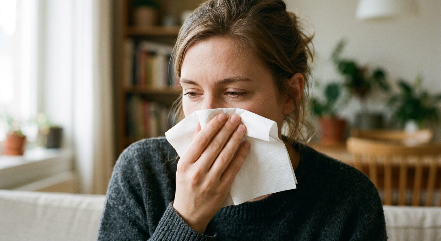 Forkølelse og influenza: sådan forebygger du smitte i hjemmet